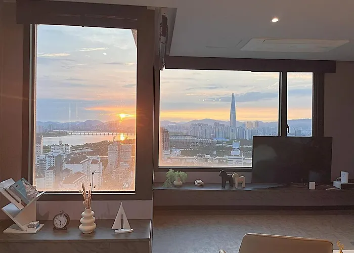 Appartement Landmark Views Namsan, Lotte Tower&Hanriver Séoul