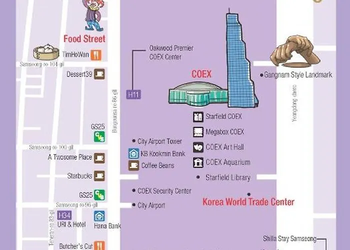 Appartement Landmark Views Namsan, Lotte Tower&Hanriver Séoul