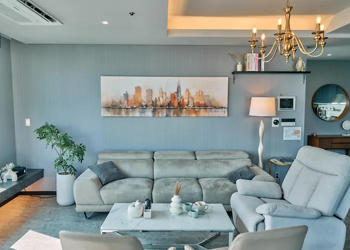 Landmark View Namsan Lotte Tower Hanriver Spacious Modern Penthouse Apartament