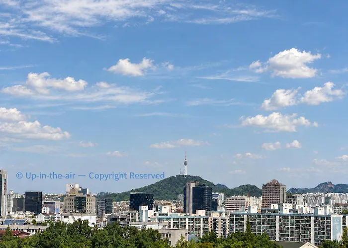 Landmark View Namsan Lotte Tower Hanriver Spacious Modern Penthouse Apartamento Seul
