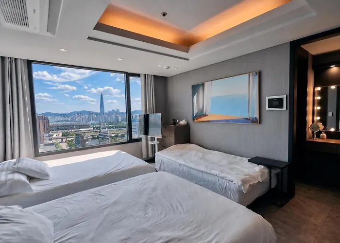 Apartamento Landmark View Namsan Lotte Tower Hanriver Spacious Modern Penthouse Seul